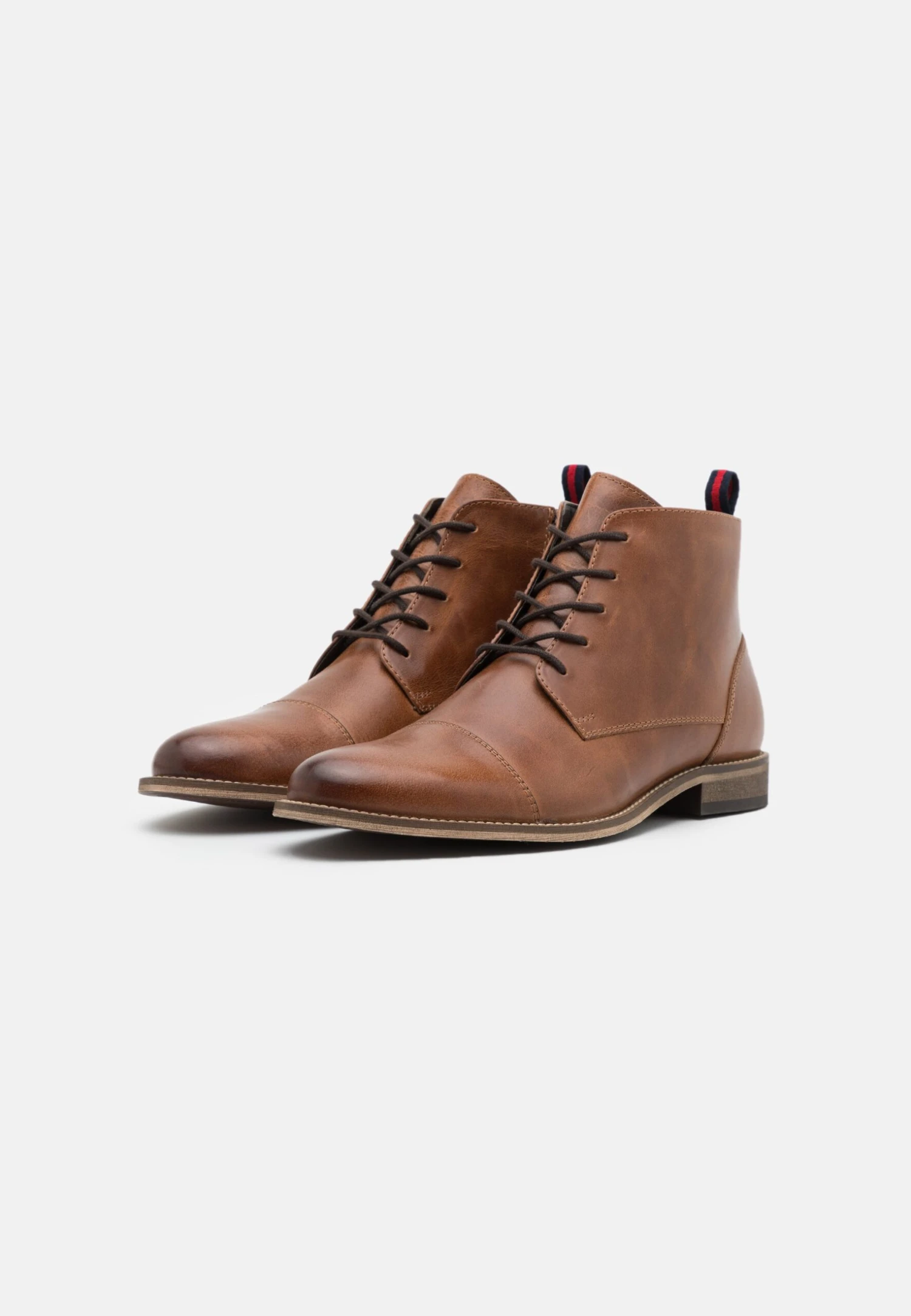 Pier One Leather - Veterboots -Camel 4 Pier One Leather - Veterboots -Camel - Afbeelding 2