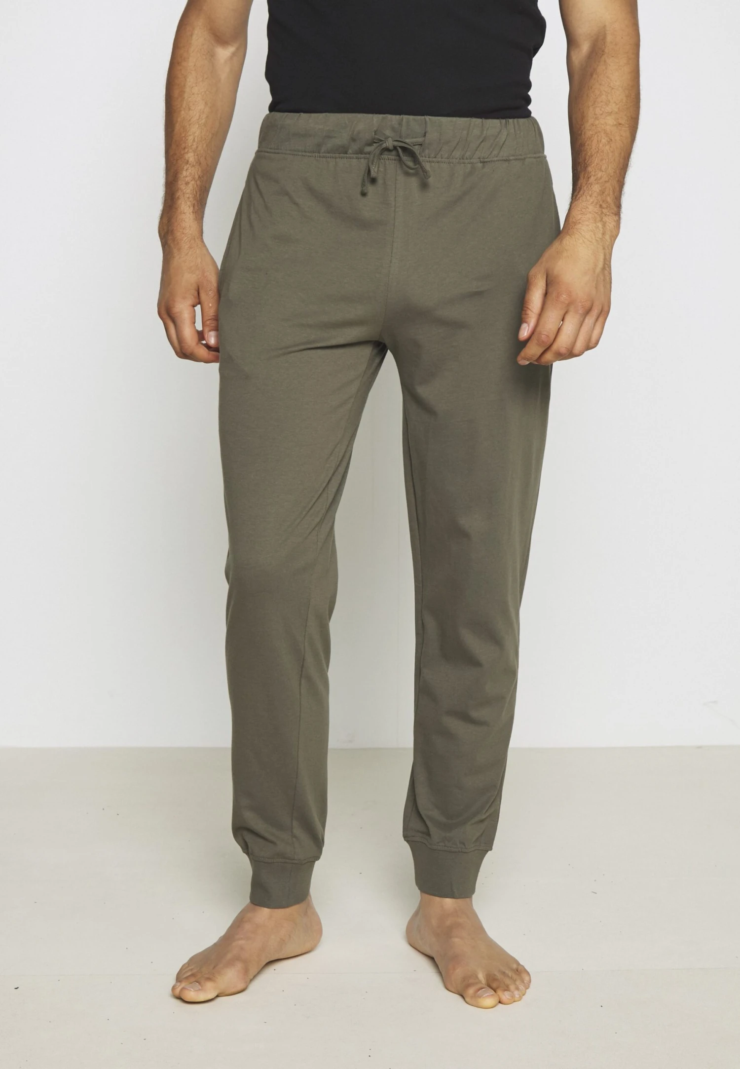 Pier One 2 Pack - Pyjamabroek - Black/Khaki 4 Pier One 2 Pack - Pyjamabroek - Black/Khaki - Afbeelding 2