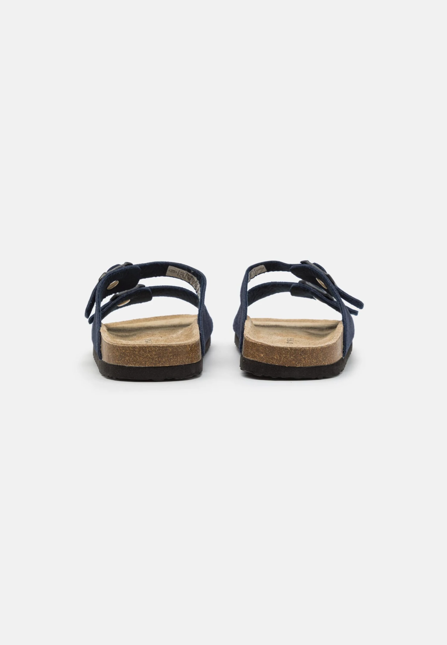 Pier One Leather Unisex - Pantoffels - Dark Blue 5 Pier One Leather Unisex - Pantoffels - Dark Blue - Afbeelding 3