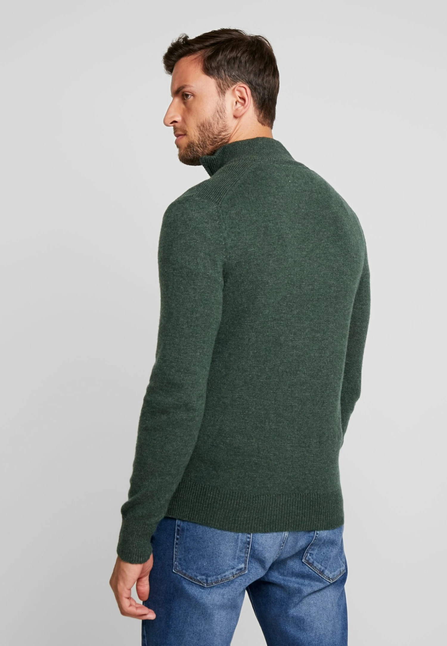 Pier One Trui - Mottled Dark Green 5 Pier One Trui - Mottled Dark Green - Afbeelding 3