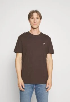 Pier One 3 Pack - T-Shirt Basic - Dark Blue/Beige/Dark Brown 13 Pier One 3 Pack - T-Shirt Basic - Dark Blue/Beige/Dark Brown -Pier One dd5de23bff30441b9e545178a216235c