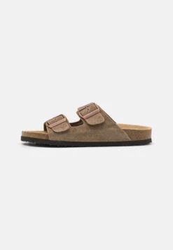 Bestsellers 7 Pier One Leather Unisex - Pantoffels - Stone