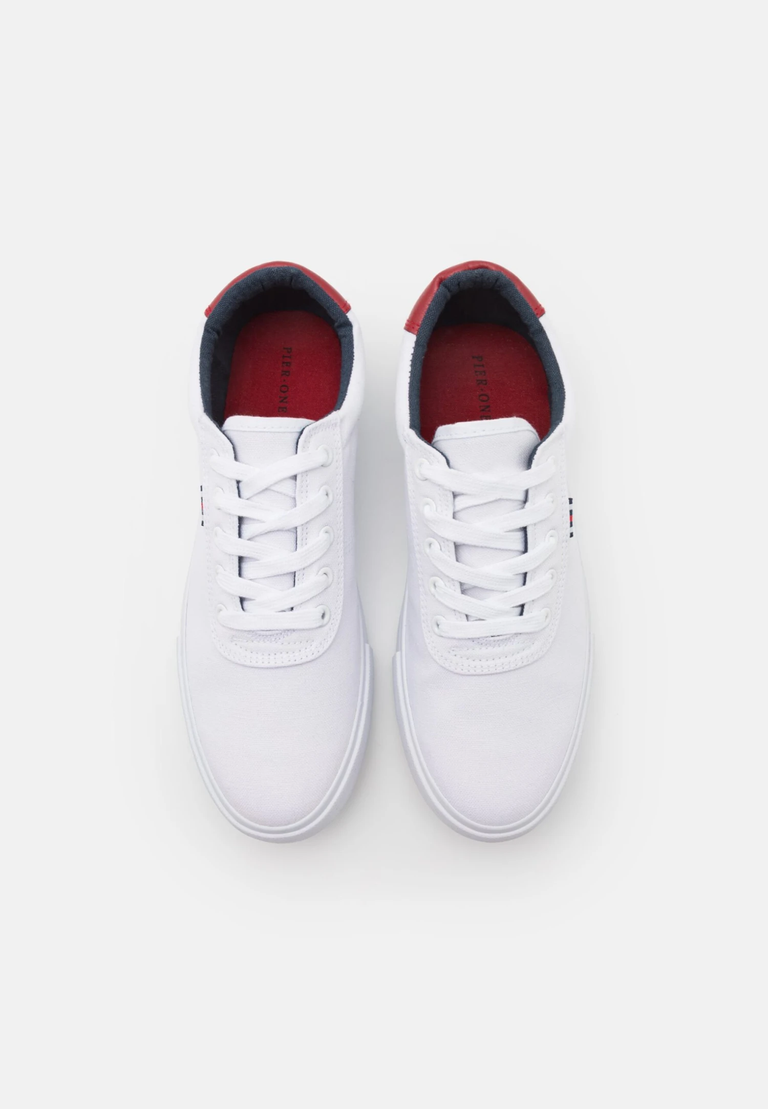 Pier One Unisex - Sneakers Laag - White 6 Pier One Unisex - Sneakers Laag - White - Afbeelding 4