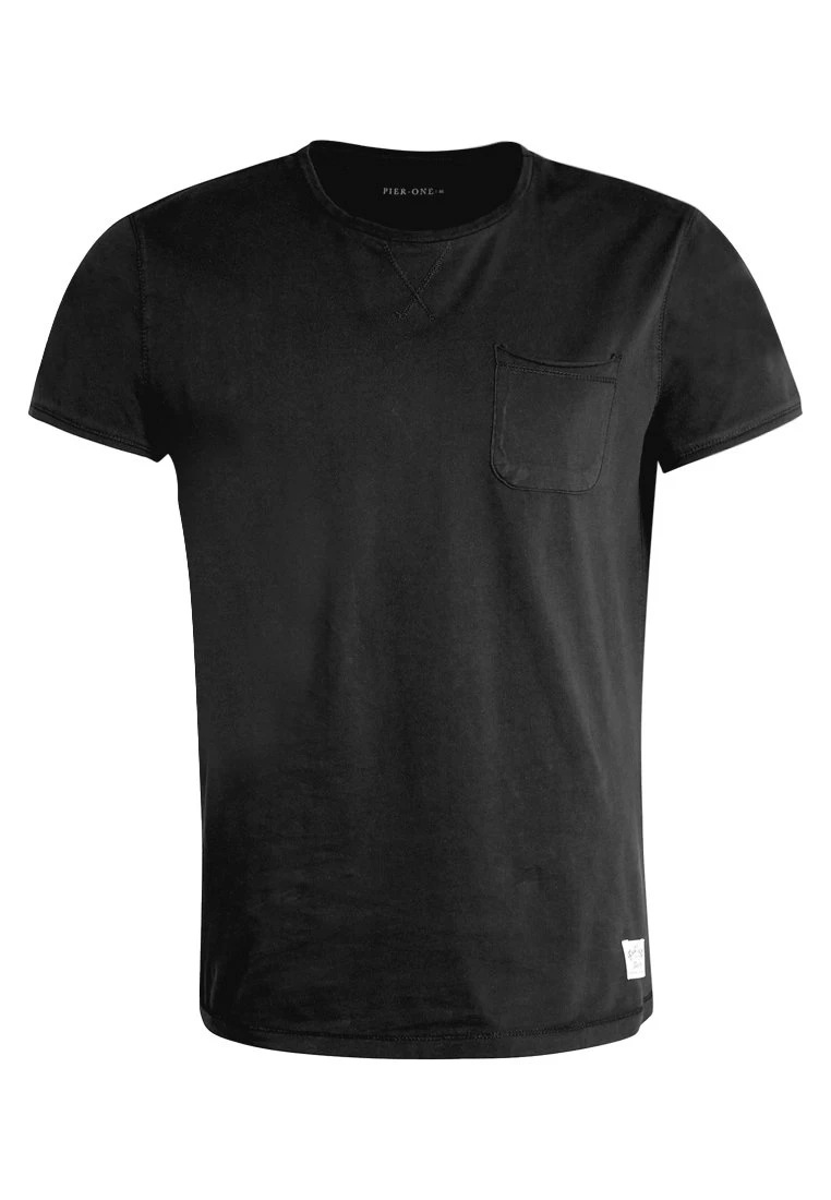 Pier One Garment Tee - T-Shirt Basic - Black 8 Pier One Garment Tee - T-Shirt Basic - Black - Afbeelding 6