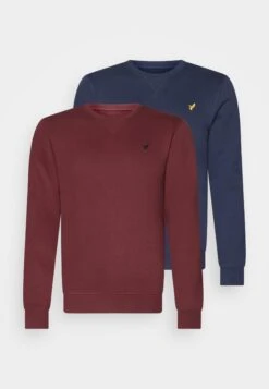 Pier One Sweater - Dark Blue/Bordeaux