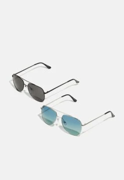 Pier One 2 Pack - Zonnebril - Black/Blue