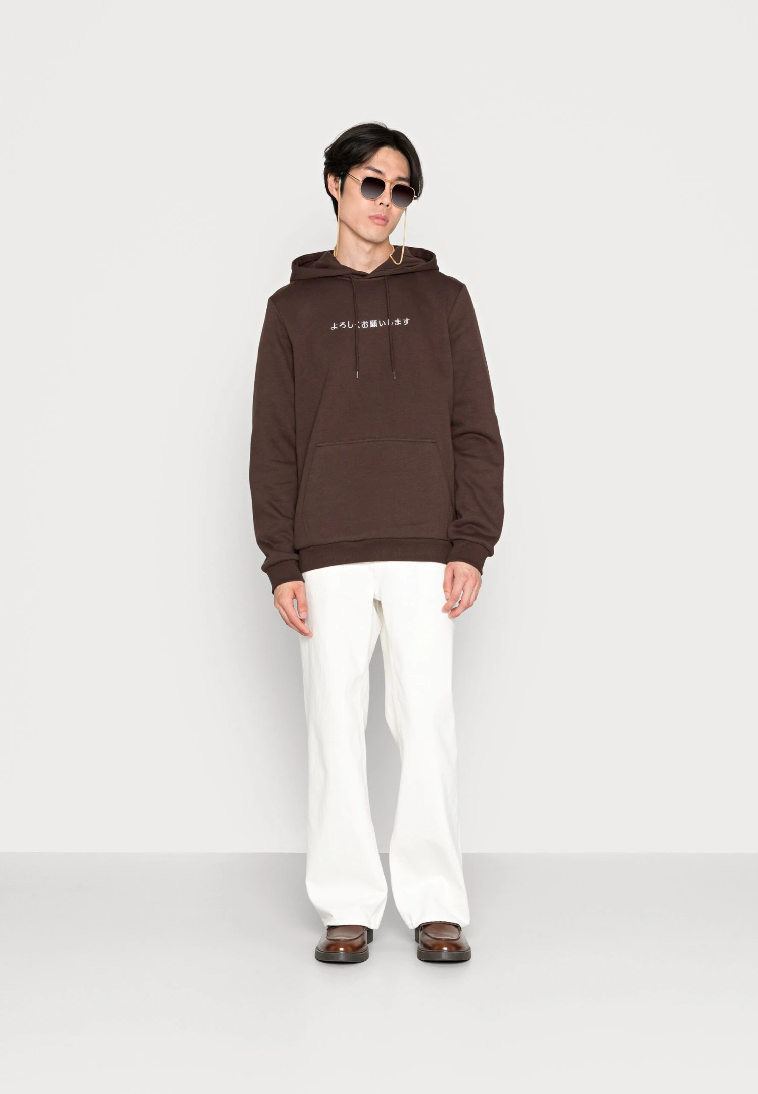 Pier One Hoodie - Dark Brown 4 Pier One Hoodie - Dark Brown - Afbeelding 2