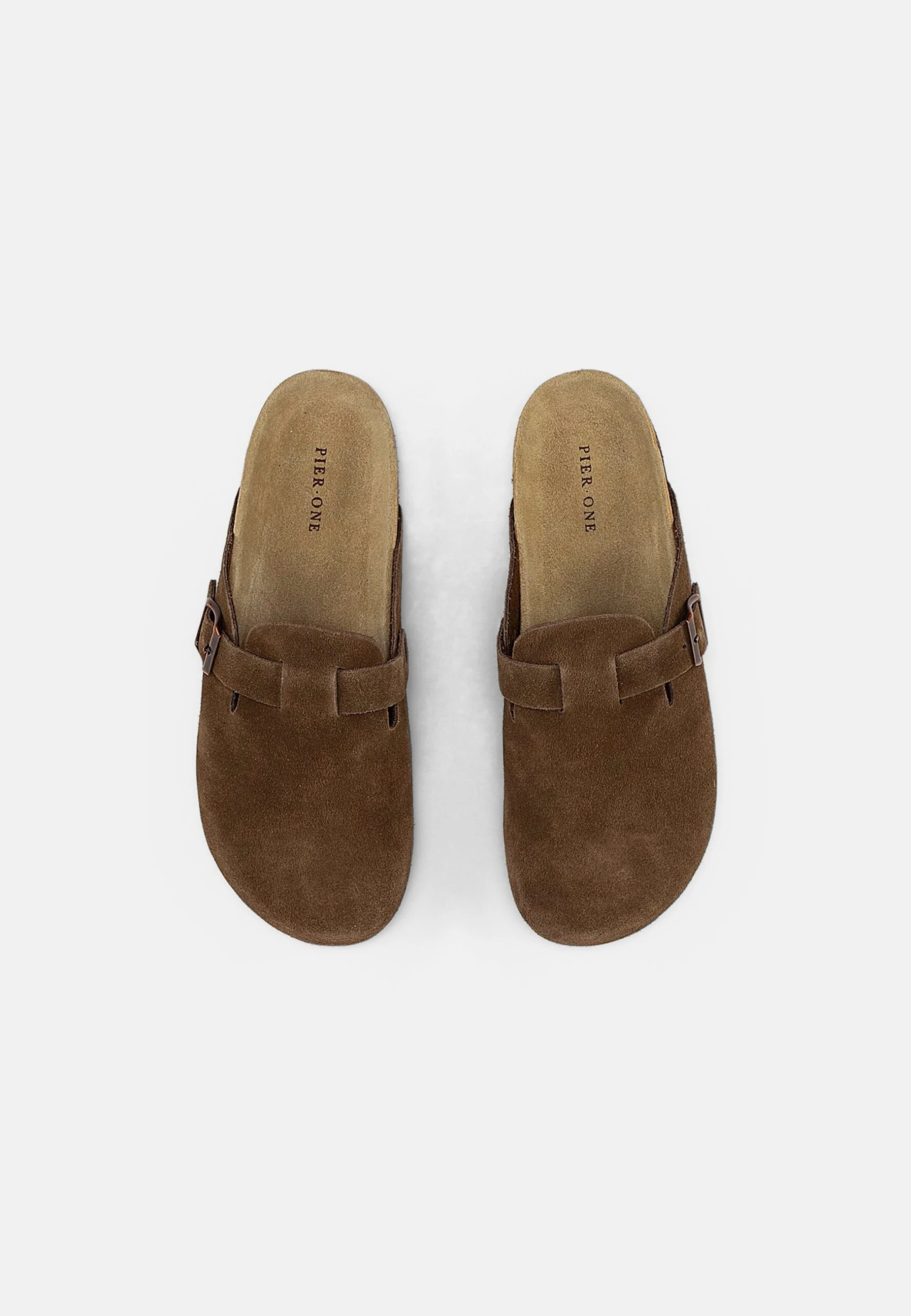 Pier One Leather Unisex - Pantoffels - Brown 5 Pier One Leather Unisex - Pantoffels - Brown - Afbeelding 4
