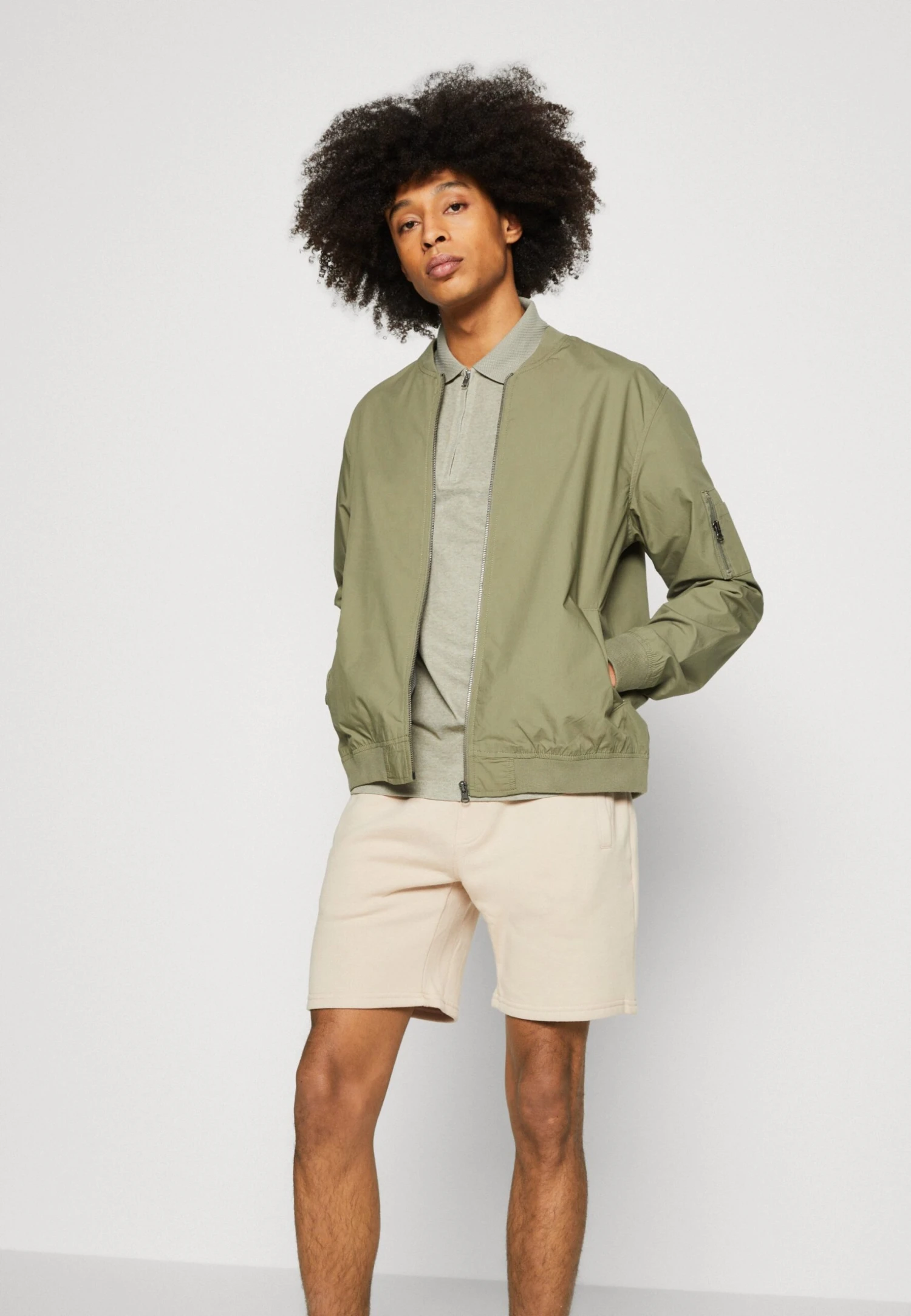Pier One Bomberjacks - Olive 6 Pier One Bomberjacks - Olive - Afbeelding 4