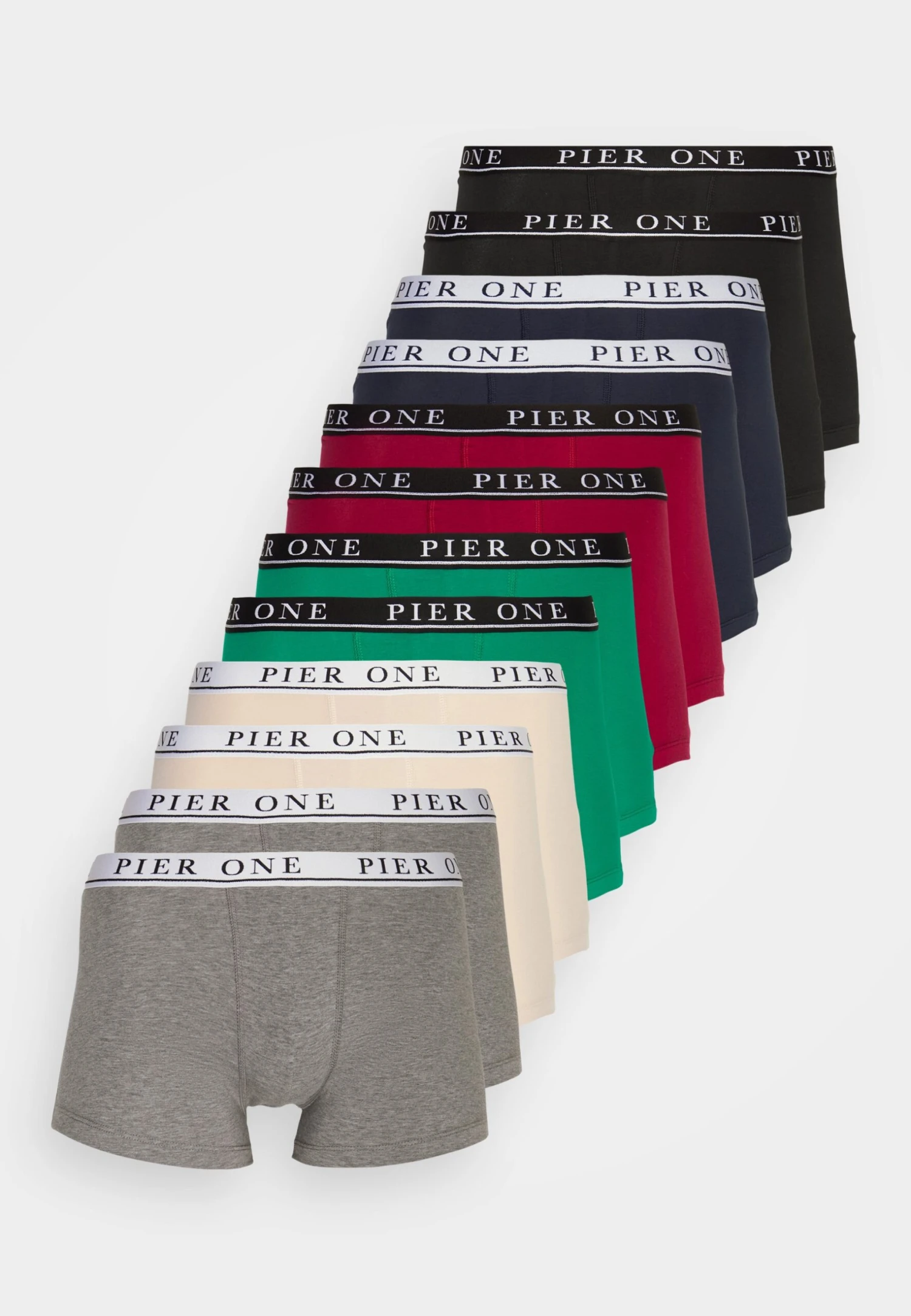 Pier One 12Pack - Onderbroeken - Black, Dark Blue, Grey 7 Pier One 12Pack - Onderbroeken - Black, Dark Blue, Grey - Afbeelding 5