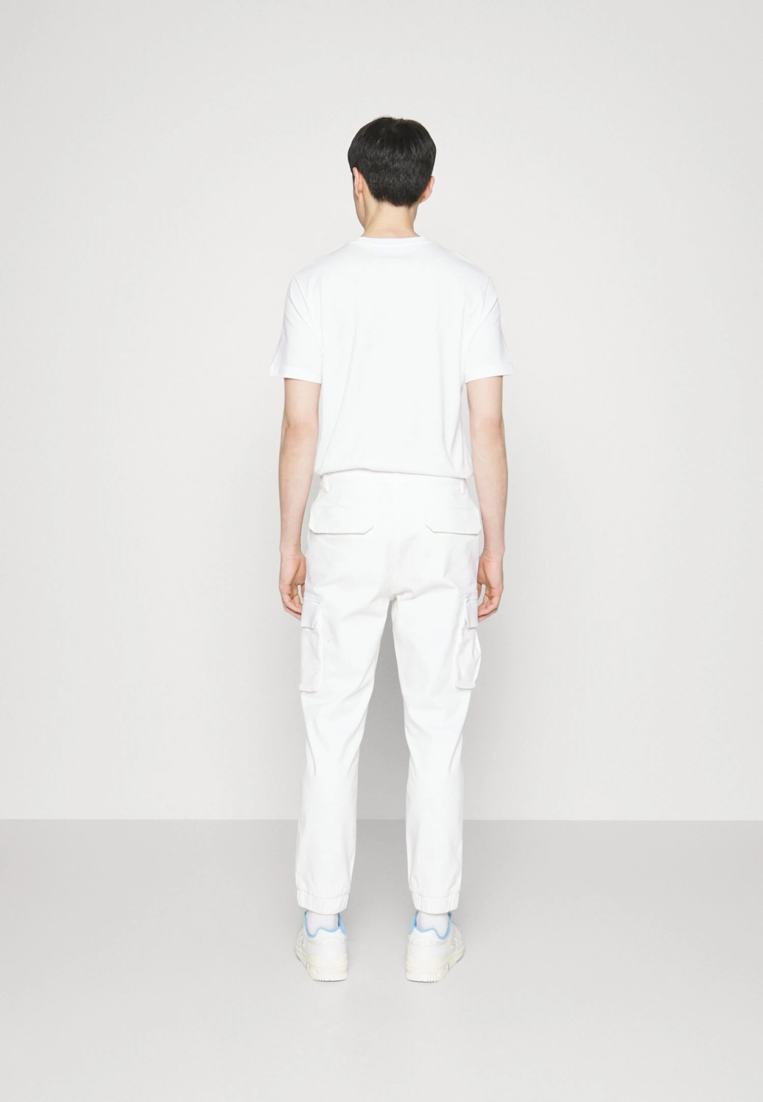 Pier One Cuffed Skinny Trouser- Cargobroek - White 5 Pier One Cuffed Skinny Trouser- Cargobroek - White - Afbeelding 3