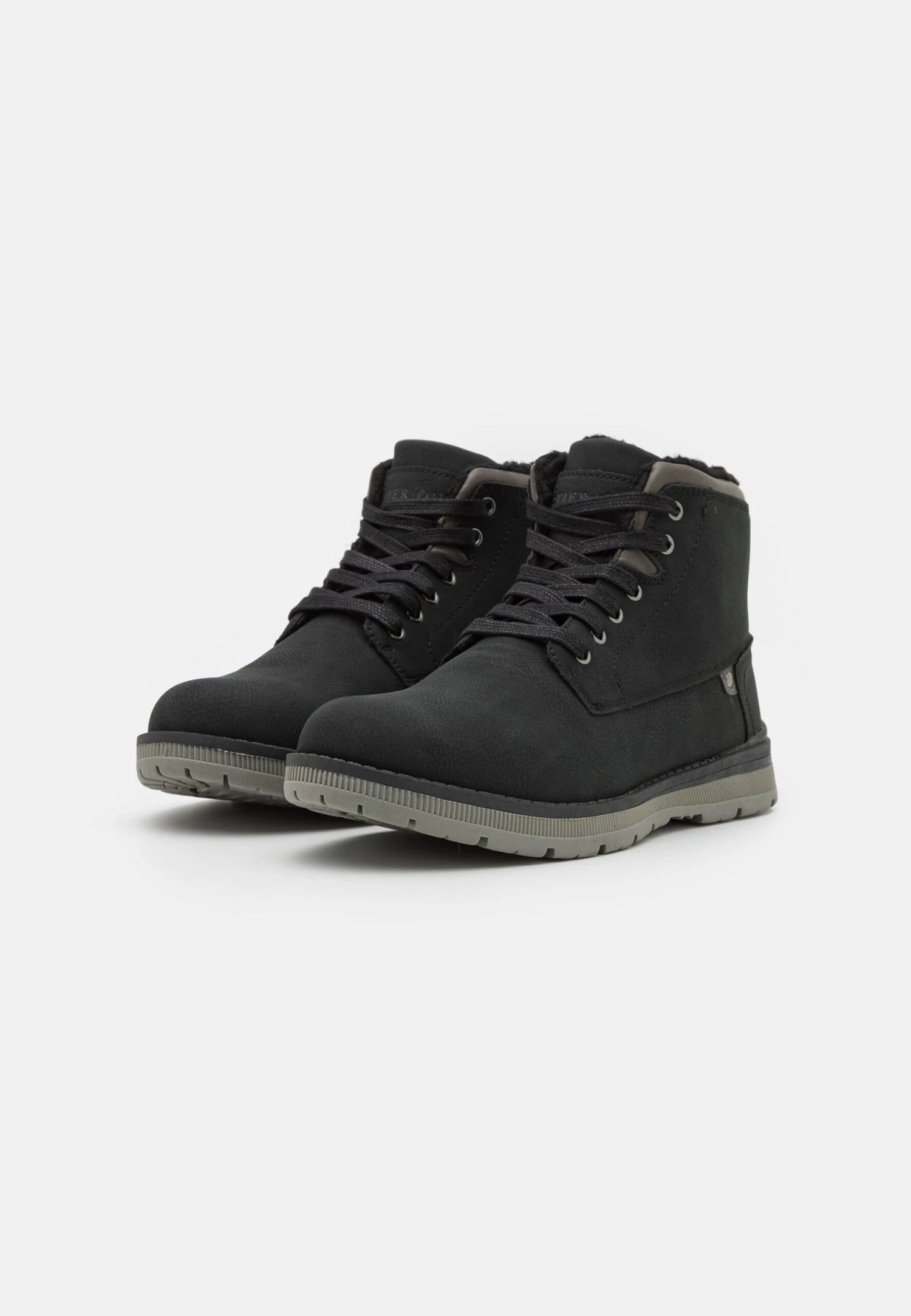 Pier One Veterboots - Dark Grey 4 Pier One Veterboots - Dark Grey - Afbeelding 2