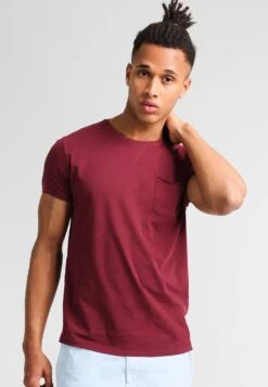 Pier One Garment Tee - T-Shirt Basic - Bordeaux