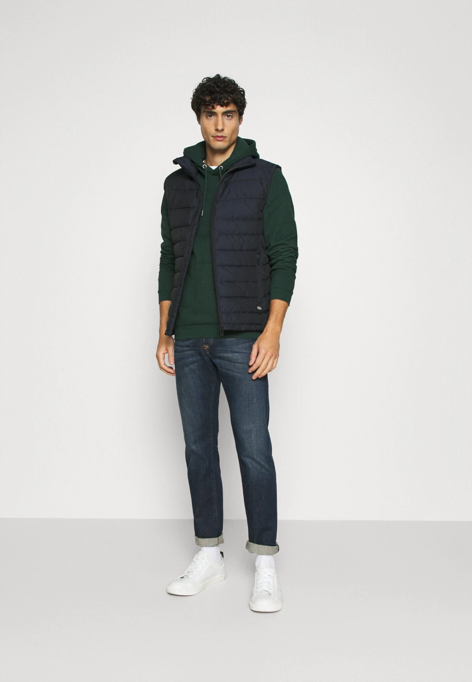 Pier One Hoodie - Dark Green 4 Pier One Hoodie - Dark Green - Afbeelding 2