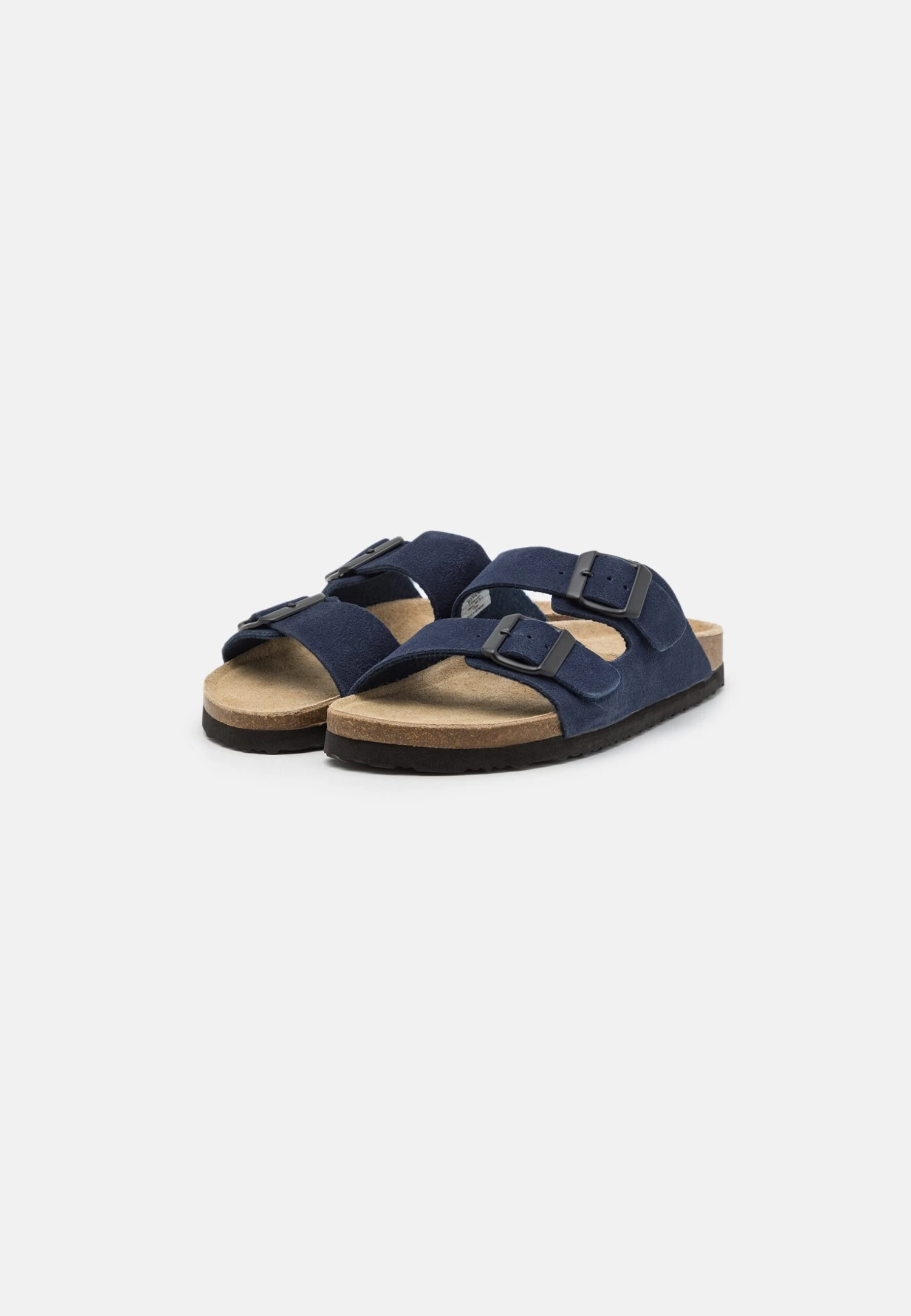 Pier One Leather Unisex - Pantoffels - Dark Blue 4 Pier One Leather Unisex - Pantoffels - Dark Blue - Afbeelding 2