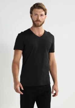 Pier One 2 Pack - T-Shirt Basic - Black 9 Pier One 2 Pack - T-Shirt Basic - Black -Pier One f5ae58d798ac495dae21da6170c2b2ec
