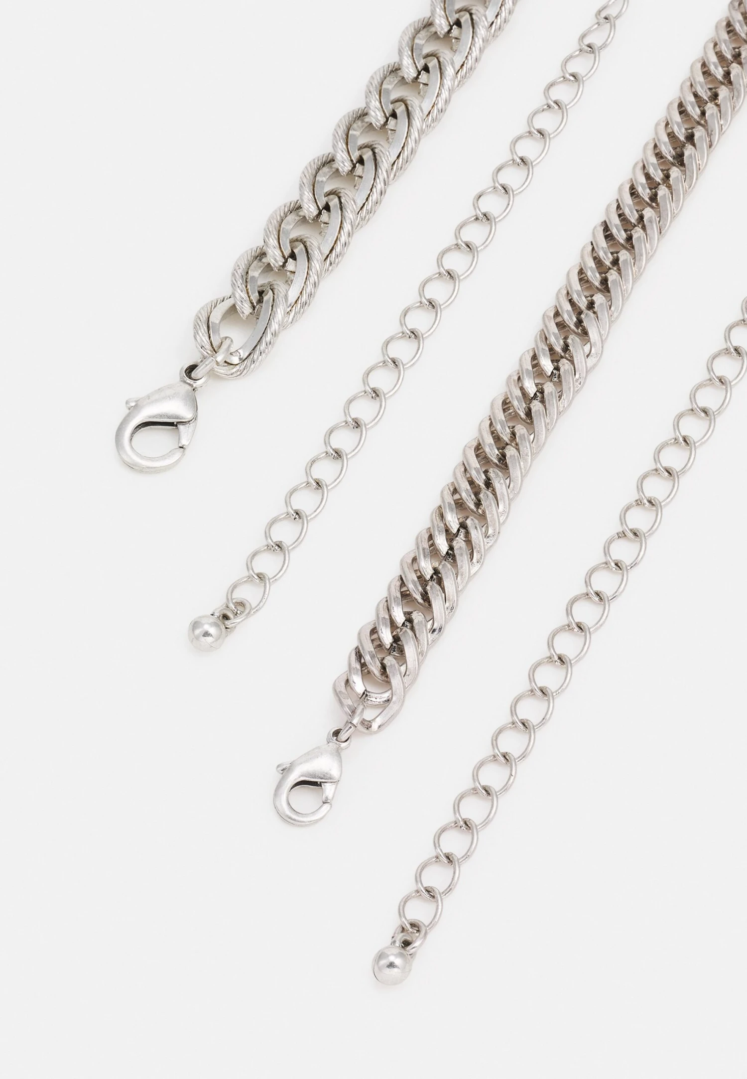 Pier One 2 Pack - Ketting - Silver-Coloured 4 Pier One 2 Pack - Ketting - Silver-Coloured - Afbeelding 2