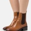 Pier One Leather- Korte Laarzen - Cognac 1 Pier One Leather- Korte Laarzen - Cognac -Pier One fccf88f36dab4baa8182de3325dbe3bc
