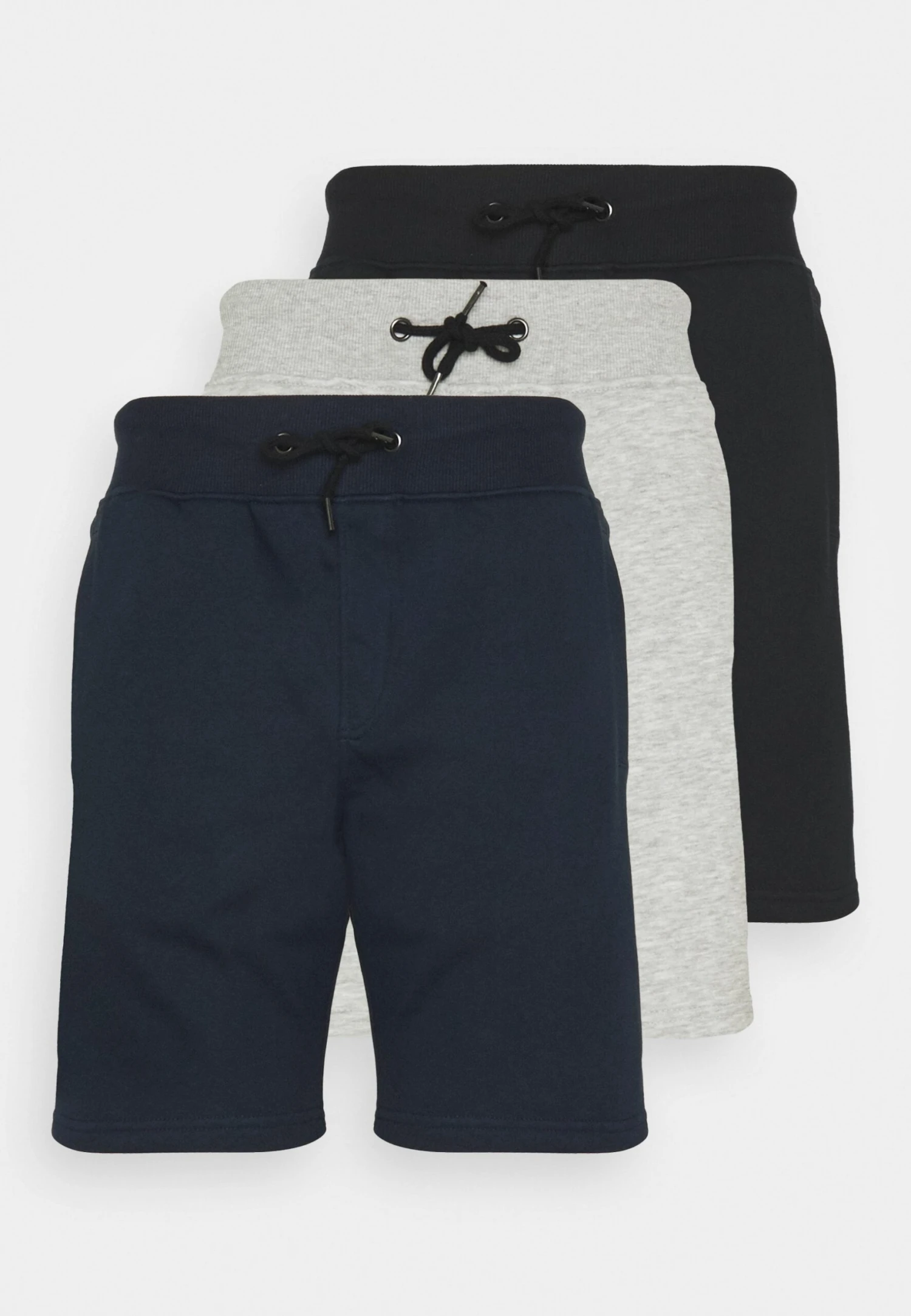Pier One 3 Pack - Shorts - Black/Mottled Light Grey/Dark Blue 9 Pier One 3 Pack - Shorts - Black/Mottled Light Grey/Dark Blue - Afbeelding 7