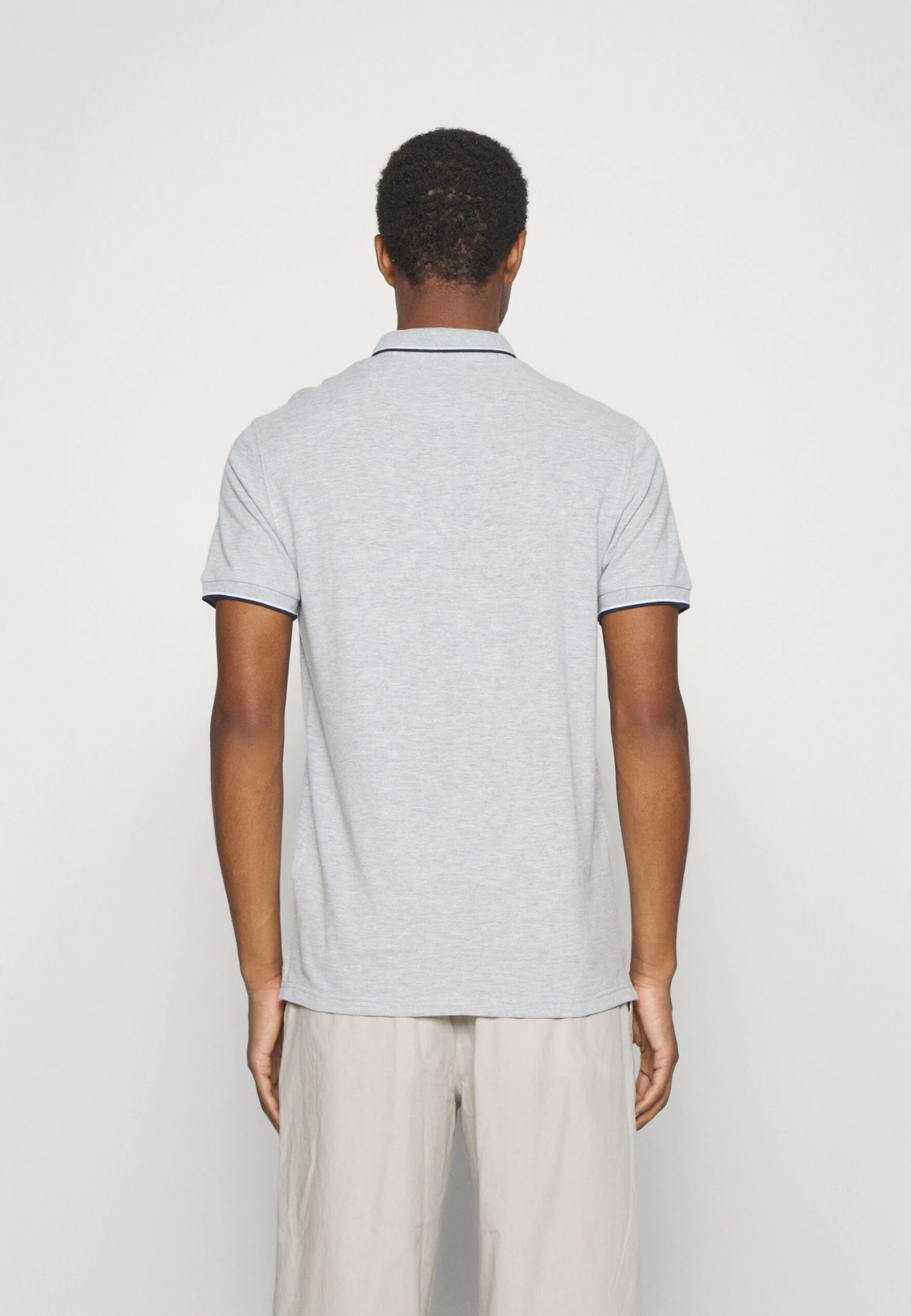 Pier One 2 Pack - Poloshirt - Light Grey/Dark Blue 5 Pier One 2 Pack - Poloshirt - Light Grey/Dark Blue - Afbeelding 3